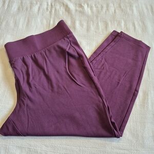 Torrid women's size 4R purple pull on pants, EUC